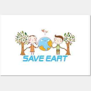 Save Earth - Earth Day 50th Anniversary Posters and Art